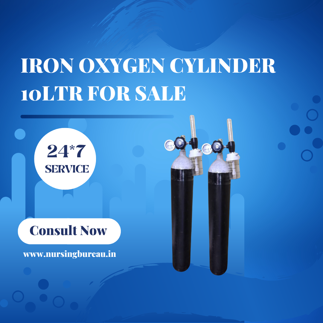 IRON OXYGEN CYLINDER 10LTR FOR SALE